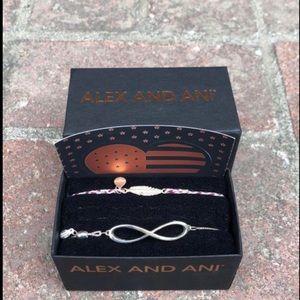 Alex and Ani Bracelets Infinity 2 Pull Chain